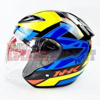 Gambar HELM NHK R6 MOTIF STARCO BLACK/YELLOW/BLUE dari ISTANA HELMET Kota Bandung 1 Tokopedia