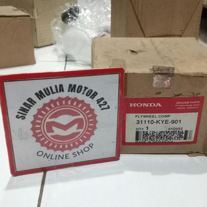 Gambar Magnet New Megapro Megapro Mono ORI AHM FLYWHEEL COMP 31110-KYE-901 dari Sinar Mulia Motor 427 Kab. Indramayu Tokopedia