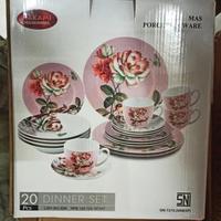 Gambar Dinner set Keramik 20 pcs Full Blossom Peony merk Nakami (per set dari piring-keramik Jakarta Barat 2 Tokopedia