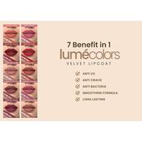 Gambar Lumecolors Lipstik Velvet Lipcoat 10 Colors Tahan 12 Jam dari Lumecolors Mall Kota Bekasi 3 Tokopedia