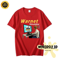 Gambar BAJU ANAK KAOS ANAK WARNET SIMULATOR TERBARU BAHAN PREMIUM dari SPESIALIS TAS DAN RANSEL ANAK Kab. Bandung Barat 2 Tokopedia