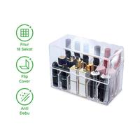 Gambar TEMPAT LIPSTICK AKRILIC TUTUP kotak akrilik lipstick organizer 18 dari KYLEBELLE.CO Kota Surabaya 3 Tokopedia