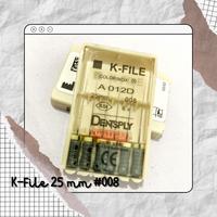 Gambar K-file dentsply 25 mm ukuran #06 ; #08 ; #10; #015-045 ; #045-080 dari Robo Dental Kab. Jember 2 Tokopedia