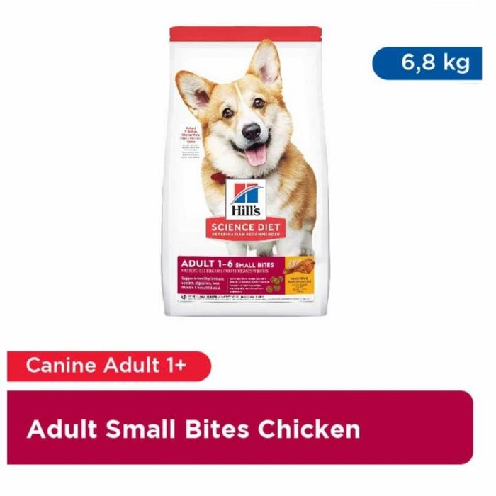 Gambar science diet 6.8 kg dog small bites chicken hills dari PetshopMurah.net Kota Bekasi Tokopedia