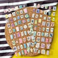 Gambar 6pc / set Stiker Alfabet dan Angka / Jurnal / YFK_Klips / Scrapbook dari My YFK_Klips Jakarta Selatan 3 Tokopedia