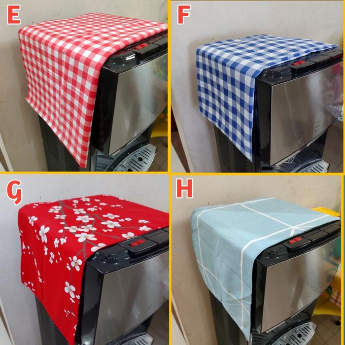 Gambar Taplak Dispenser / Cover Dispenser Galon Bawah Bahan Katun dari Effortt Kota Bekasi 2 Tokopedia