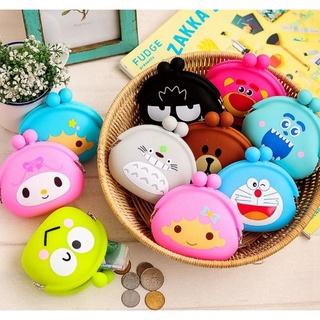 Gambar LYSASHOP Dompet Koin Motif Karakter Poket Pouch Silikon Anti Air dari LYSASHOP888 Kota Medan Tokopedia