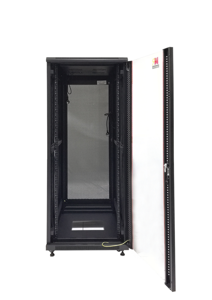 Gambar Hagane Rack Server Close Rack Glass Door 32U Depth 900mm - HR329G dari Pieroku Kota Administrasi Jakarta Utara Tokopedia
