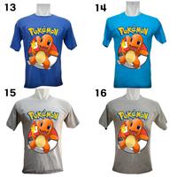 Gambar Kaos Pokemon Pokeball Charmander dari kaoskaoscorp Kab. Sleman 5 Tokopedia