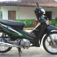 Gambar striping honda supra x 125 d 2006 2007 hitam hijau list body standar dari Tomicell Kab. Purwakarta 2 Tokopedia