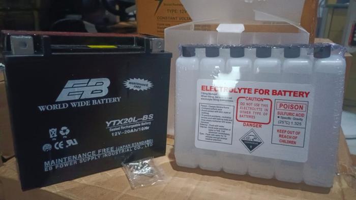 Gambar Aki Moge MF YTX20L-BS/ MBTX20UHD (Harley, Yamaha, Honda) dari Qiana OnlineShop29 Jakarta Utara Tokopedia