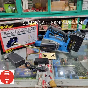 CEP20600-U CORDLESS MESIN SERUT KETAM PLANNER PLANER KAYU 6AH MOLLAR