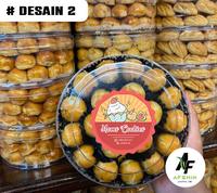 Gambar Stiker Toples Kue Bentuk Bulat Sudah Cutting Bahan Chromo 100pcs MURAH dari AfshinJaya Kab. Bogor 3 Tokopedia