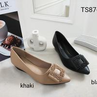 Gambar Sepatu Wedges Wanita Simoncelli Import 3cm TS87-KU dari summerkizzshop Kota Medan 5 Tokopedia
