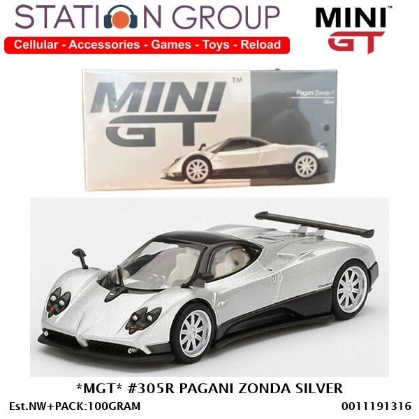 Gambar MINI GT #305R PAGANI ZONDA SILVER 22 - DIECAST dari Station Group 2 Kota Samarinda Tokopedia