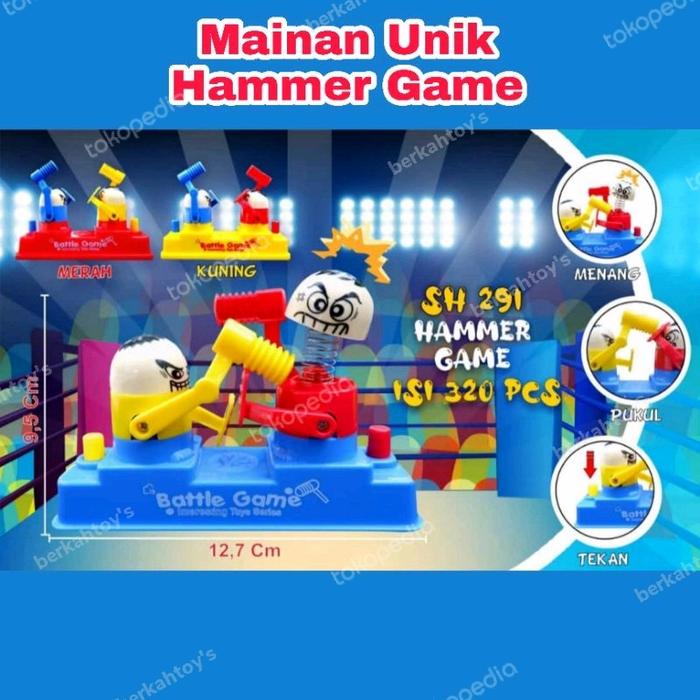 Gambar Mainan Unik Hammer game/game palu boneka dari toko.dolanan Kab. Kudus Tokopedia