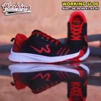 Gambar Sepatu Sneakers Pria Working Fashion Running Sport Shoes U 06 dari RacunTokopedia. Kab. Mojokerto 5 Tokopedia