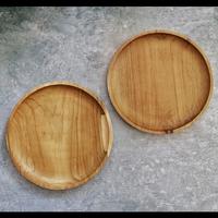 Gambar Piring Kayu Jati 23 cm Piring Makan Kayu Jati Murah dari Rizqiku Lancar Kab. Bantul 2 Tokopedia