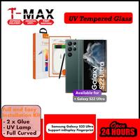 Gambar TMAX UV TEMPERED GLASS Samsung S22 ULTRA T-MAX dari Primary Focuss Kota Administrasi Jakarta Barat 1 Tokopedia