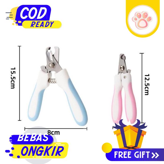 Gambar Gunting Kuku Anjing Kucing Hewan Pet Dog Cat Nail Clipper 3 Free Gift dari Surga Anabul Petshop Kota Semarang Tokopedia