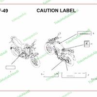 Gambar Sticker Label Tire / Sticker Body Ban CB CBR ORI AHM 87505K45N00 dari TokoMutiahAbadi Kota Tangerang 4 Tokopedia