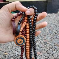 Gambar Kalung tasbih kayu walikukun asli tasbih lafadz Allah dari Fanisaa shop Kab. Banyuwangi 2 Tokopedia