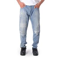 Gambar Kith Varick Letter Denim Jeans Washed Light Blue dari SANGKIL Kota Tangerang 5 Tokopedia