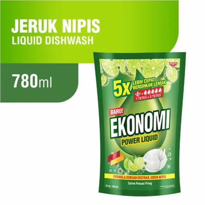 Gambar Ekonomi Sabun Cuci Piring Power Liquid 780ml dari Rajamedikastore Kota Administrasi Jakarta Timur Tokopedia