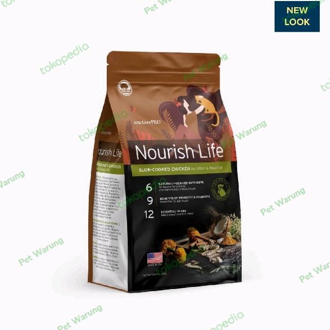 Gambar Nurture Pro Nourish Life Chicken for Kitten & Adult Cat Food 1.8 kg dari Warung Pet Kota Administrasi Jakarta Utara Tokopedia