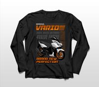 Gambar KAOS LENGAN PANJANG HONDA VARIO 160 WHITE EDITION BIG SIZE JUMBO dari Wildan Apparel2 Kab. Blitar 1 Tokopedia