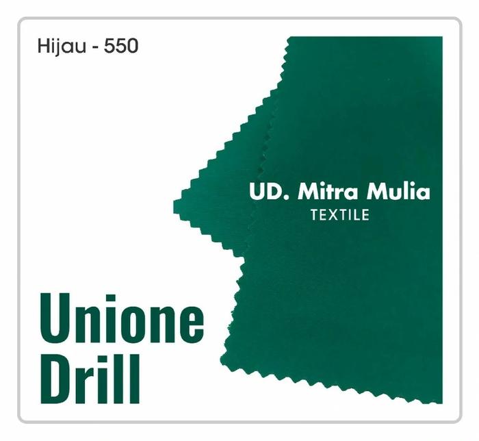 Gambar Kain Unione Drill Meteran Bahan Seragam, Kode 550 Warna Hijau Toska dari Mitra Mulia Texindo Kota Surabaya 2 Tokopedia
