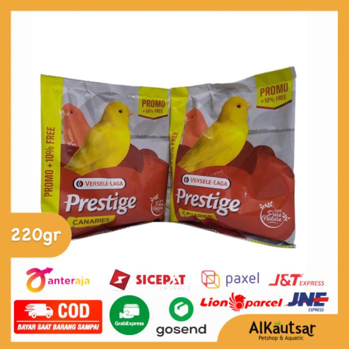 Gambar prestige canaries premium versele laga burung kenari kemasan sachet dari Mikhayla Petshop Kota Malang Tokopedia
