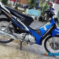 Gambar striping honda supra x 125 d 2006 2007 hitam biru list body standar dari Tomicell Kab. Purwakarta 2 Tokopedia