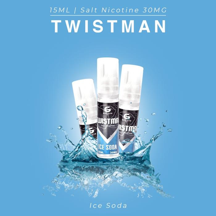 Gambar Twistman Ice Soda Salt Nic 15ML by Groove Juice / Authentic Liquid dari JakartaVapers Kab. Tangerang Tokopedia