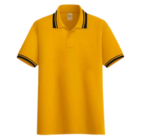 Gambar Kaos poloshirt kerah stripe list |kaos kerah pria seragam polos Kuning dari DailyStore 21 Kota Administrasi Jakarta Barat 1 Tokopedia