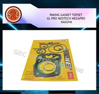 Gambar PAKING GASKET TOPSET GL PRO NEOTECH MEGAPRO TIGER NAGOYA dari S2C MOTOR Kab. Bandung 1 Tokopedia