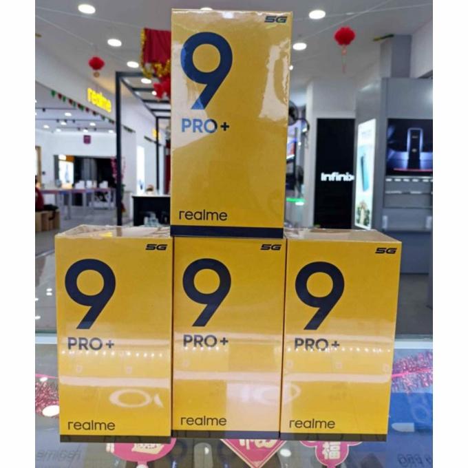 Gambar Realme 9pro+ 8/256 5G OIS Camera IMX766, Dimensity 920 5G Processor 60 dari HQQ CELL Kota Surabaya Tokopedia