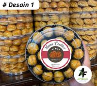 Gambar Stiker Toples Kue Bentuk Bulat Sudah Cutting Bahan Chromo 100pcs MURAH dari AfshinJaya Kab. Bogor 2 Tokopedia