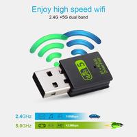 Gambar USB Wifi & Bluetooth Adapter Dual Band 2.4 & 5Ghz 600mb Bluetooth 4.2 dari Electronic Life Jakarta Timur 2 Tokopedia