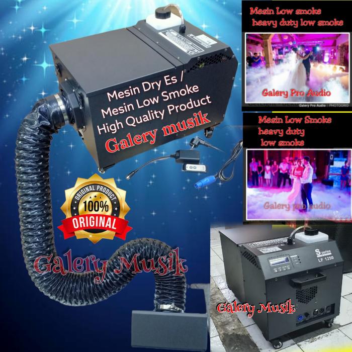 Gambar Mesin Dry es / mesin low smoke asap lantai bonus liquid khusus 5L dari galery musik88 Kota Administrasi Jakarta Barat Tokopedia