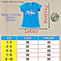 Gambar setelan baju anak / kaos anak perempuan motif kucing meow 1 - 10 tahun dari Loving Kids Kota Pekanbaru 2 Tokopedia