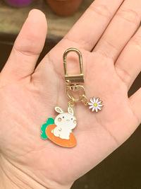 Gambar Baby Carrot & Bunny Keychain dari Chiadorable Kab. Bogor 2 Tokopedia