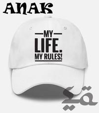 Gambar Topi Anak baseball caps unisex my life my rules dari Sukaran Olshop84 Kab. Bandung Barat 2 Tokopedia