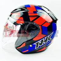 Gambar HELM NHK R6 MOTIF CUBE BLACK/BLUE/RED dari ISTANA HELMET Kota Bandung 1 Tokopedia