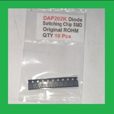 Gambar QTY 10 Pcs DAP202K Diode Switching Chip SMD Original ROHM dari Nivico shop Kota Administrasi Jakarta Barat Tokopedia