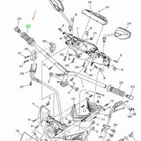 Gambar HAND GRIP KANAN XEON KARBU RC GT125 MIO J XRIDE 115 ORI 44D-F6240-00 dari NovelyaMotor Kota Bekasi 2 Tokopedia