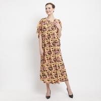 Gambar Batik Semar Kaftan PJG Liliana SHT Gandaria Krem dari Batik Semar Store Kota Surakarta 5 Tokopedia