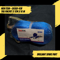 Gambar Ratchet Tie Down / Cargo Lashing Belt / Pengikat Barang 2 Ton x 10 12M dari Brilliant Spare Part Jakarta Utara 4 Tokopedia