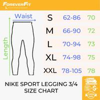 Gambar Premium Nike Sport Legging 3/4 Celana Olahraga Pria Dri Fit Stretch dari FitForever_NEW Kota Tangerang 2 Tokopedia