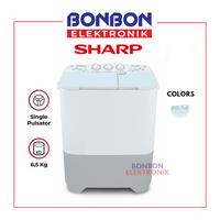 Gambar Sharp Mesin Cuci 2 Tabung 6.5KG ES-T70MW PK / EST 70 MW PK/LC dari Bonbon Elektronik_NEW Kota Administrasi Jakarta Utara 4 Tokopedia